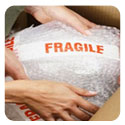 Packing fragile items to avoid breakages